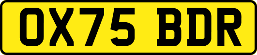 OX75BDR