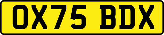 OX75BDX