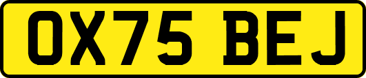OX75BEJ