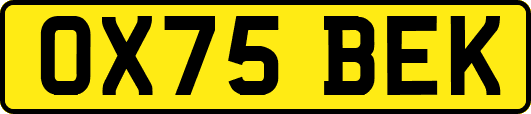 OX75BEK