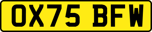 OX75BFW