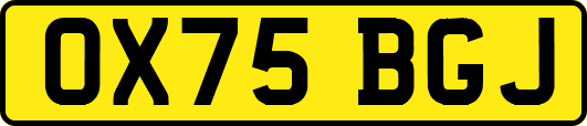 OX75BGJ