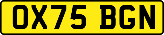 OX75BGN