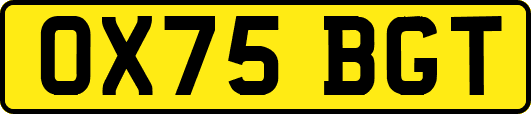 OX75BGT