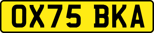 OX75BKA