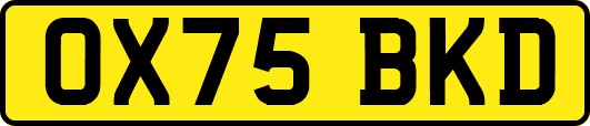 OX75BKD