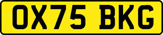 OX75BKG