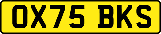 OX75BKS