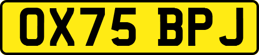 OX75BPJ