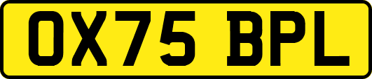 OX75BPL
