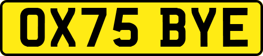 OX75BYE
