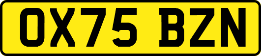 OX75BZN