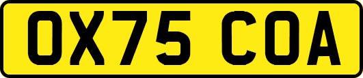 OX75COA