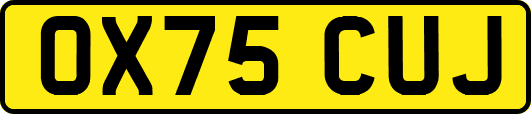 OX75CUJ