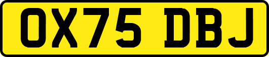 OX75DBJ