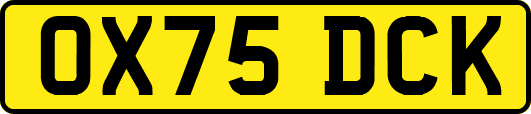 OX75DCK