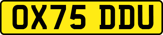 OX75DDU