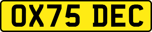 OX75DEC