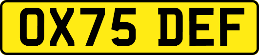 OX75DEF
