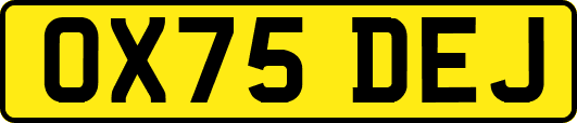 OX75DEJ