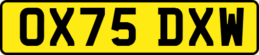 OX75DXW