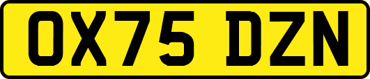 OX75DZN