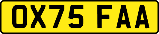 OX75FAA