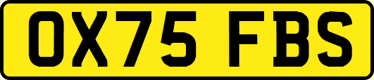 OX75FBS