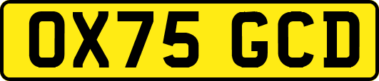 OX75GCD