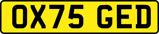 OX75GED