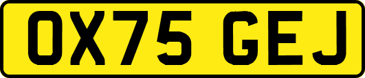 OX75GEJ