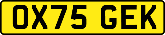 OX75GEK