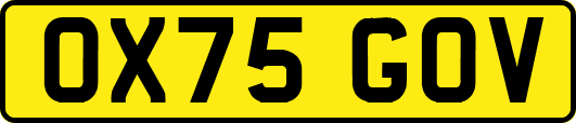 OX75GOV