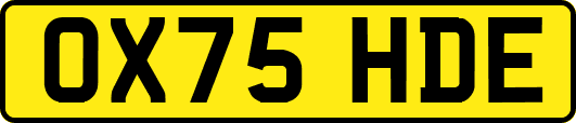 OX75HDE