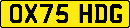 OX75HDG