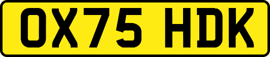 OX75HDK