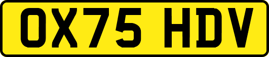OX75HDV