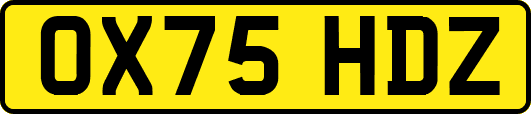 OX75HDZ