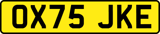 OX75JKE