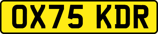 OX75KDR