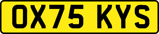 OX75KYS