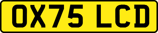 OX75LCD