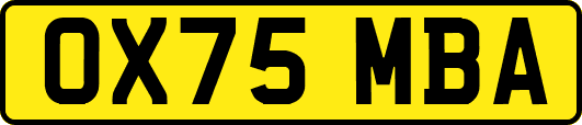 OX75MBA