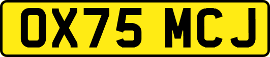 OX75MCJ