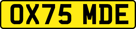 OX75MDE