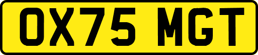 OX75MGT