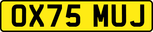 OX75MUJ