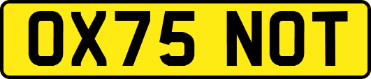 OX75NOT
