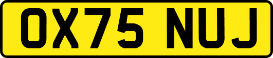 OX75NUJ