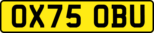 OX75OBU